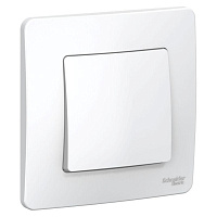 Выключатель одноклавишный Schneider Electric Blanca 10А IP20 с рамкой скрытого монтажа белый (BLNVS010101) фото Выключатель одноклавишный Schneider Electric Blanca 10А IP20 с рамкой скрытого монтажа белый (BLNVS010101)