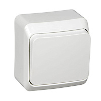 Выключатель одноклавишный Schneider Electric Этюд 10А IP20 открытого монтажа белый (BA10-001B) фото Выключатель одноклавишный Schneider Electric Этюд 10А IP20 открытого монтажа белый (BA10-001B)