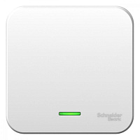 Выключатель одноклавишный Schneider Electric Blanca 10А IP20 открытого монтажа с подсветкой белый (BLNVA101111) фото Выключатель одноклавишный Schneider Electric Blanca 10А IP20 открытого монтажа с подсветкой белый (BLNVA101111)