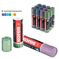 Клей-карандаш Kores Metallic Style 20 г фото Клей-карандаш Kores Metallic Style 20 г