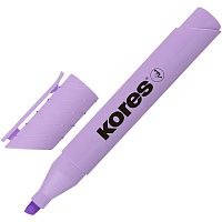 Текстовыделитель Kores High Liner Plus Pastel фиолетовый (толщина линии 0.5-5 мм) фото Текстовыделитель Kores High Liner Plus Pastel фиолетовый (толщина линии 0.5-5 мм)