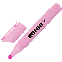 Текстовыделитель Kores High Liner Plus Pastel розовый (толщина линии 0.5-5 мм) фото Текстовыделитель Kores High Liner Plus Pastel розовый (толщина линии 0.5-5 мм)
