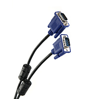 Кабель TV-COM VGA - VGA 1.8 метра (QCG120H-1.8M) фото Кабель TV-COM VGA - VGA 1.8 метра (QCG120H-1.8M)