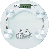 Весы напольные Goodhelper BS-S50 прозрачные фото Весы напольные Goodhelper BS-S50 прозрачные