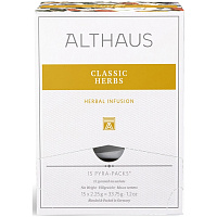 Чай травяной Althaus Classic Herbs 15 пакетиков фото Чай травяной Althaus Classic Herbs 15 пакетиков