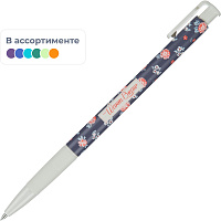 Ручка шариковая автоматическая M&G Warm Braw синяя (толщина линии письма 0.35 мм, ABP827722205Y4C) фото Ручка шариковая автоматическая M&G Warm Braw синяя (толщина линии письма 0.35 мм, ABP827722205Y4C)