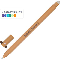 Ручка гелевая со стираемыми чернилами M&G Hello Bears синяя (толщина линии 0.35 мм) фото Ручка гелевая со стираемыми чернилами M&G Hello Bears синяя (толщина линии 0.35 мм)