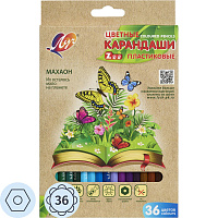 Карандаши цветные Луч Zoo 36 карандашей 36 цветов шестигранные фото Карандаши цветные Луч Zoo 36 карандашей 36 цветов шестигранные