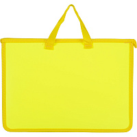 Папка-портфель пластиковая Attache Neon А4+ желтая (34x24.5 см, 1 отделение) фото Папка-портфель пластиковая Attache Neon А4+ желтая (34x24.5 см, 1 отделение)