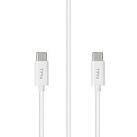 Кабель TFN USB Type-C - USB Type-C 1 метр (TFN-CUSBCC1MTPWH) фото Кабель TFN USB Type-C - USB Type-C 1 метр (TFN-CUSBCC1MTPWH)