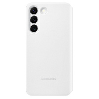 Чехол книжка Samsung Smart Clear View Cover S22 для Samsung Galaxy S22 белый (SAM-EF-ZS901CWEGRU) фото Чехол книжка Samsung Smart Clear View Cover S22 для Samsung Galaxy S22 белый (SAM-EF-ZS901CWEGRU)