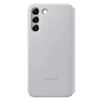 Чехол-книжка Samsung Smart LED View Cover S22+ для Samsung Galaxy S22+ серый (SAM-EF-NS906PJEGRU) фото Чехол-книжка Samsung Smart LED View Cover S22+ для Samsung Galaxy S22+ серый (SAM-EF-NS906PJEGRU)