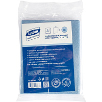 Салфетки хозяйственные Luscan Professional вискоза 38х30 см 90 г/кв.м синие (5 штук в упаковке) фото Салфетки хозяйственные Luscan Professional вискоза 38х30 см 90 г/кв.м синие (5 штук в упаковке)