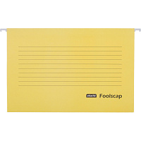 Подвесная папка Attache Foolscap до 200 листов желтая (5 штук в упаковке) фото Подвесная папка Attache Foolscap до 200 листов желтая (5 штук в упаковке)