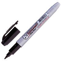 Маркер перманентный Crown Multi Marker черный (толщина линии 1 мм) круглый наконечник фото Маркер перманентный Crown Multi Marker черный (толщина линии 1 мм) круглый наконечник