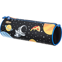 Пенал-тубус односекционный Комус Класс (№1 School) Space time черный фото Пенал-тубус односекционный Комус Класс (№1 School) Space time черный