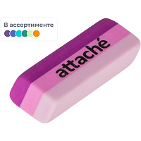 Ластик Attache из синтетического каучука прямоугольный 49x19x8 мм фото Ластик Attache из синтетического каучука прямоугольный 49x19x8 мм