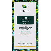 Чай улун Niktea Milk Oolong 25 пакетиков фото Чай улун Niktea Milk Oolong 25 пакетиков