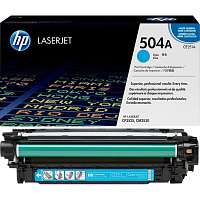 Картридж лазерный HP 504A CE251A голубой оригинальный фото Картридж лазерный HP 504A CE251A голубой оригинальный