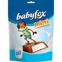 Конфеты шоколадные Babyfox c молочной начинкой 120 г фото Конфеты шоколадные Babyfox c молочной начинкой 120 г