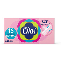 Тампоны гигиенические Ola! Tampons Normal (16 штук в упаковке) фото Тампоны гигиенические Ola! Tampons Normal (16 штук в упаковке)