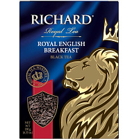 Чай листовой черный Richard Royal English Breakfast 180 г фото Чай листовой черный Richard Royal English Breakfast 180 г