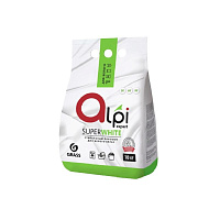 Порошок стиральный для белого белья Grass Alpi Expert Super White 10 кг фото Порошок стиральный для белого белья Grass Alpi Expert Super White 10 кг