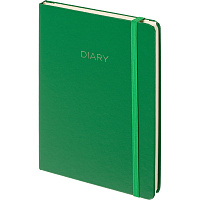 Ежедневник недатированный Attache Diary искусственная кожа А5 136 листов зеленый (140x200 мм) фото Ежедневник недатированный Attache Diary искусственная кожа А5 136 листов зеленый (140x200 мм)