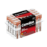 Батарейка АА пальчиковая Camelion Plus Alkaline (24 штуки в упаковке) фото Батарейка АА пальчиковая Camelion Plus Alkaline (24 штуки в упаковке)