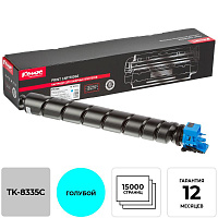 Картридж лазерный Комус TK-8335C 1T02RLCNL1 для Kyocera голубой совместимый фото Картридж лазерный Комус TK-8335C 1T02RLCNL1 для Kyocera голубой совместимый