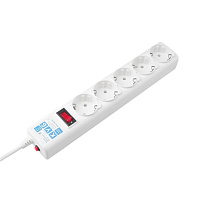 Сетевой фильтр Power Cube B на 5 розеток 3 метра (SPG-B-10-WHITE) фото Сетевой фильтр Power Cube B на 5 розеток 3 метра (SPG-B-10-WHITE)