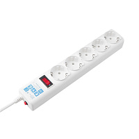 Сетевой фильтр Power Cube B на 5 розеток 5 метров (SPG-B-15-WHITE) фото Сетевой фильтр Power Cube B на 5 розеток 5 метров (SPG-B-15-WHITE)