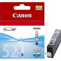 Картридж струйный Canon CLI-521C 2934B004 голубой оригинальный фото Картридж струйный Canon CLI-521C 2934B004 голубой оригинальный