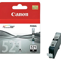 Картридж струйный Canon CLI-521BK 2933B004 черный оригинальный фото Картридж струйный Canon CLI-521BK 2933B004 черный оригинальный