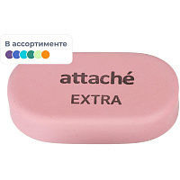 Ластик Attache Extra натуральный каучук овальный 45x28x10 мм фото Ластик Attache Extra натуральный каучук овальный 45x28x10 мм
