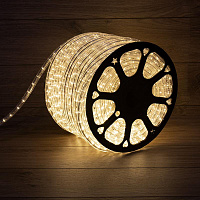 Дюралайт Neon-Night теплый белый свет 30 светодиодов (100 м) фото Дюралайт Neon-Night теплый белый свет 30 светодиодов (100 м)
