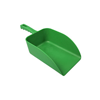 Совок ручной FBK 160x360 мм пластиковый зеленый фото Совок ручной FBK 160x360 мм пластиковый зеленый