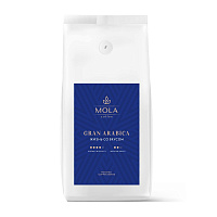 Кофе в зернах Mola Gran Arabica арабика 100% 1 кг (пакет) фото Кофе в зернах Mola Gran Arabica арабика 100% 1 кг (пакет)