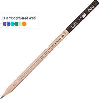 Карандаш чернографитный HB Deli Uspire заточенный трехгранный фото Карандаш чернографитный HB Deli Uspire заточенный трехгранный