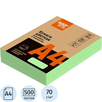Бумага цветная для печати зеленый пастель (А4, 70 г/кв.м, 500 листов)
