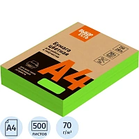 Бумага цветная для печати Выбор есть зеленый неон (А4, 70 г/кв.м, 500 листов)