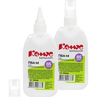 Клей ПВА 85 г Комус фото Клей ПВА 85 г Комус