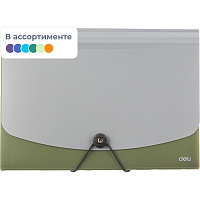 Папка органайзер Deli А4 7 отделений 332x245 мм фото Папка органайзер Deli А4 7 отделений 332x245 мм