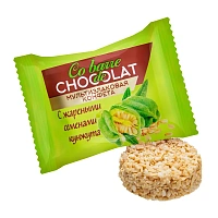Конфеты Co barre de CHOCOLAT мультиз. с кунжутом и с белой конд. глаз., 1кг фото Конфеты Co barre de CHOCOLAT мультиз. с кунжутом и с белой конд. глаз., 1кг