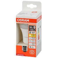 Лампа светодиодная Osram LS CLA100 груша 12 Вт E27 2700K 1055Лм (4058075695290) фото Лампа светодиодная Osram LS CLA100 груша 12 Вт E27 2700K 1055Лм (4058075695290)