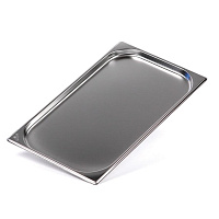 Гастроемкость Luxstahl GN 1/1 53x32.5x2 см 2.5 л нержавеющая сталь фото Гастроемкость Luxstahl GN 1/1 53x32.5x2 см 2.5 л нержавеющая сталь