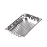 Гастроемкость Luxstahl GN 1/1 53x32.5x6.5 см 9 л нержавеющая сталь фото Гастроемкость Luxstahl GN 1/1 53x32.5x6.5 см 9 л нержавеющая сталь