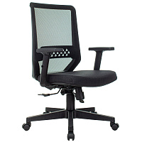 Кресло для руководителя Easy Chair 663 ТC черное (сетка/ткань, пластик) фото Кресло для руководителя Easy Chair 663 ТC черное (сетка/ткань, пластик)