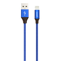 Кабель Pero USB A - Lightning 1 м (4603740875318) фото Кабель Pero USB A - Lightning 1 м (4603740875318)