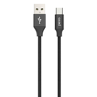 Кабель Pero DC-02 USB C - USB A 1 метр (4603740875349) фото Кабель Pero DC-02 USB C - USB A 1 метр (4603740875349)